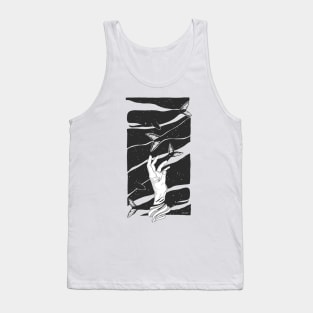 Whales sky Tank Top